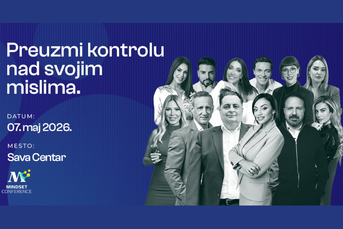 Mindset Conference Belgrade 2026 u Sava Centru u Beogradu – teme o donošenju odluka i profesionalnom razvoju